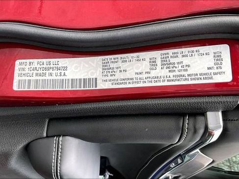 Used 2023 Jeep Grand Cherokee Overland w/ Advanced Protech Group III image 14