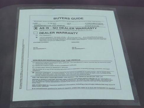 Used 2012 Ford F150 XLT w/ XLT Convenience Pkg RWD image 50