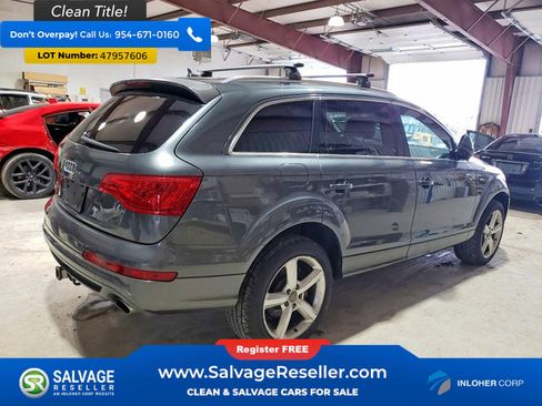 Used 2012 Audi Q7 3.0T S line Prestige image 4