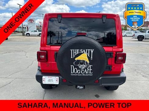 Used 2020 Jeep Wrangler Unlimited Sahara AWD/4WD image 6