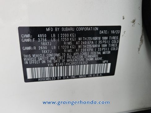 Used 2024 Subaru Outback Limited AWD/4WD image 14