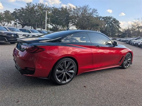 Used 2018 INFINITI Q60 Red Sport 400 w/ Pro Active Package image 3
