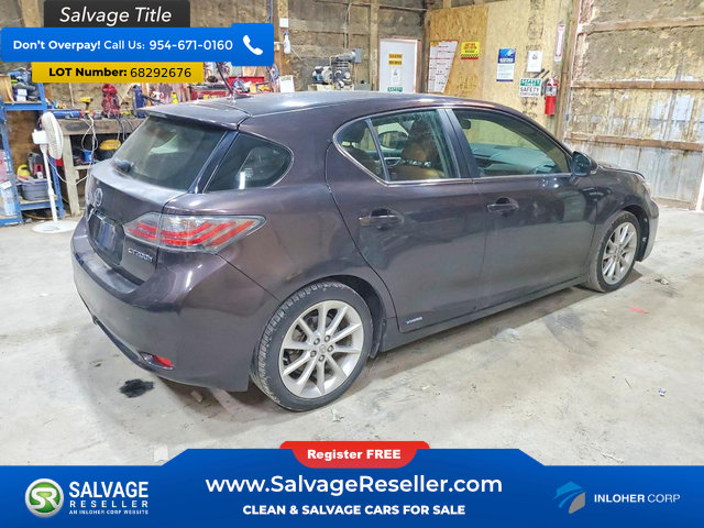 Used 2012 Lexus CT 200h Premium w/ Premium Audio Pkg FWD image 4