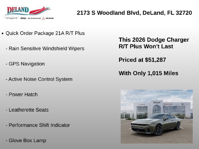 New 2026 Dodge Charger R/T AWD/4WD image 15