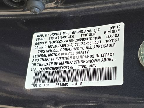 Used 2019 Honda CR-V EX-L image 36