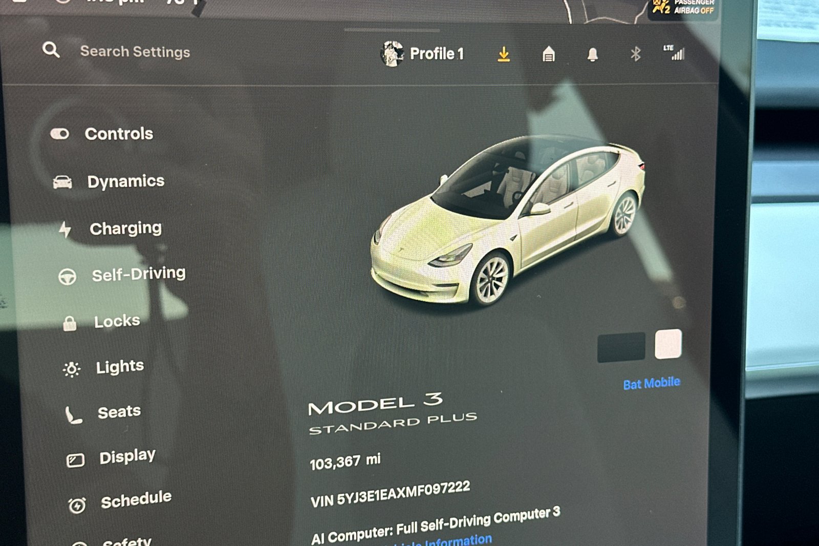 Used 2021 Tesla Model 3 Standard Range Plus RWD image 37