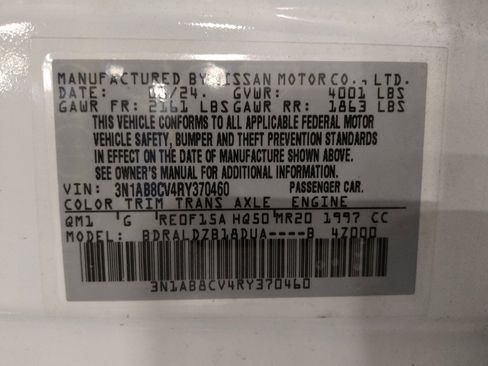 Used 2024 Nissan Sentra SV FWD image 33