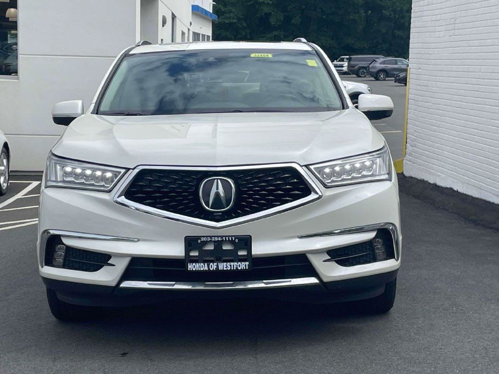 Used 2017 Acura MDX w/ Advance Package AWD/4WD image 2