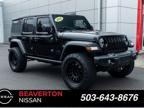 Used 2022 Jeep Wrangler Unlimited Sport image 1