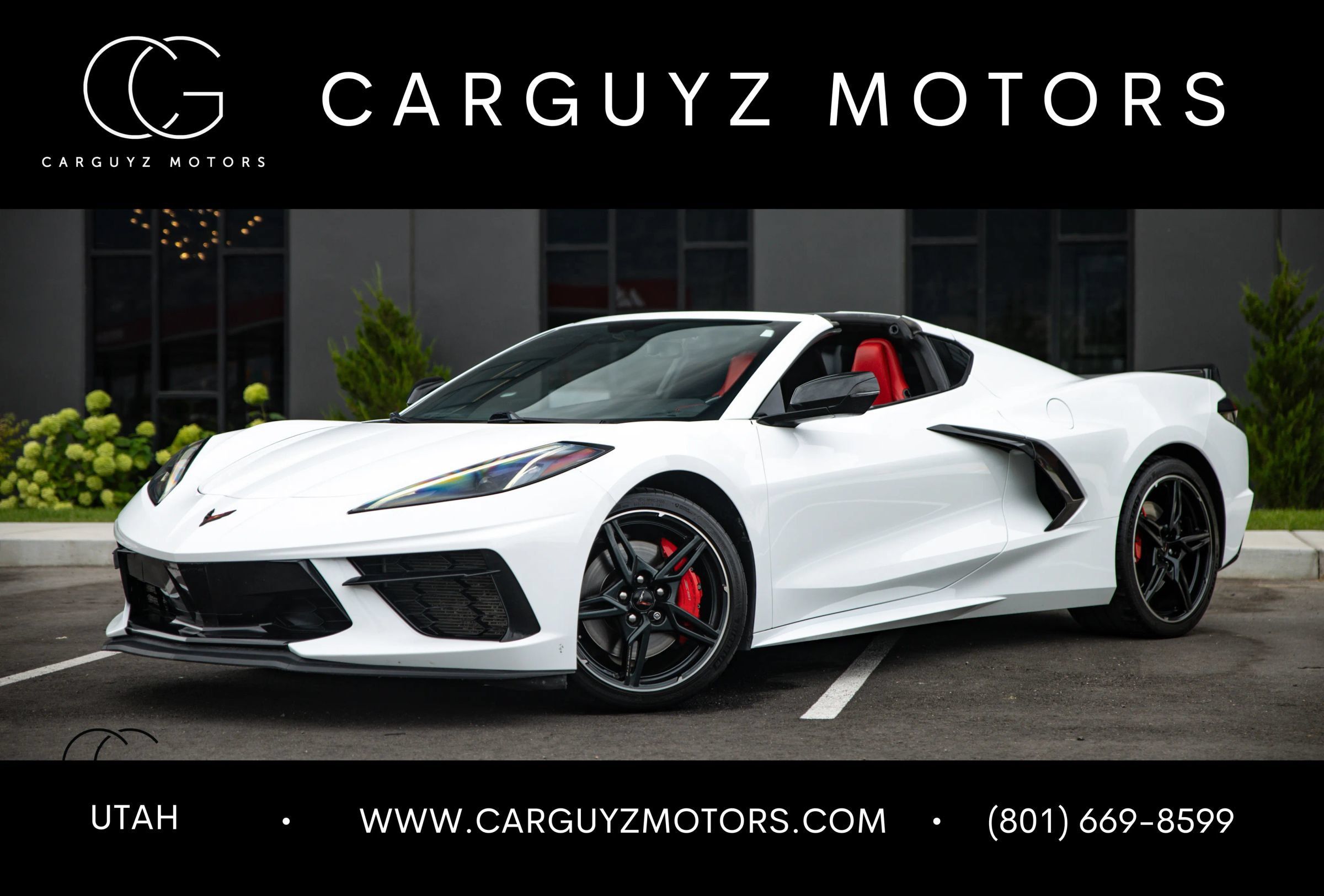 Used 2020 Chevrolet Corvette Stingray Coupe w/ Z51 Performance Package RWD image 1
