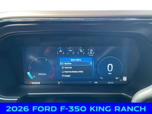 New 2026 Ford F350 King Ranch w/ Chrome Package AWD/4WD image 2