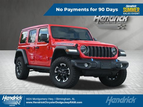 Used 2025 Jeep Wrangler Unlimited Rubicon 4xe w/ Safety Group AWD/4WD image 1