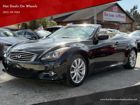 Used 2014 INFINITI Q60 Convertible w/ Premium Package image 1