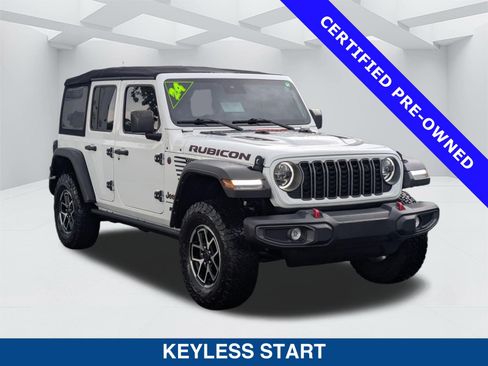 Used 2024 Jeep Wrangler Unlimited Rubicon AWD/4WD image 3