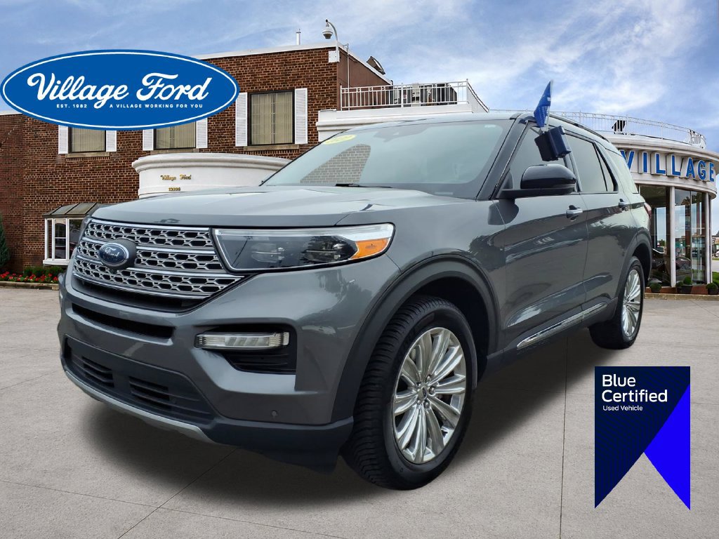 Certified 2022 Ford Explorer Limited w/ Equipment Group 301A AWD/4WD 360° Tour