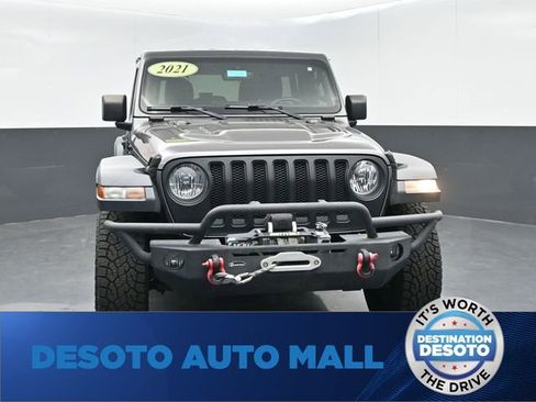 Used 2021 Jeep Wrangler Unlimited Rubicon AWD/4WD image 3