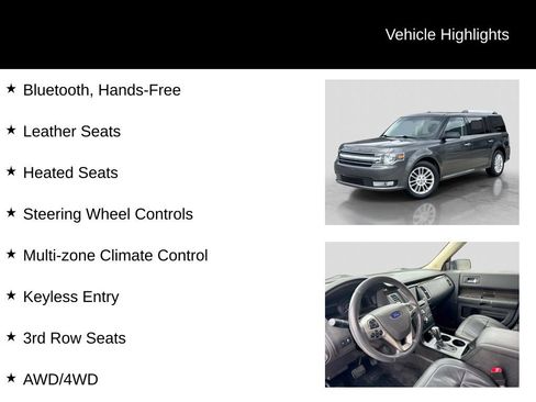 Used 2019 Ford Flex SEL w/ Equipment Group 202A AWD/4WD image 16