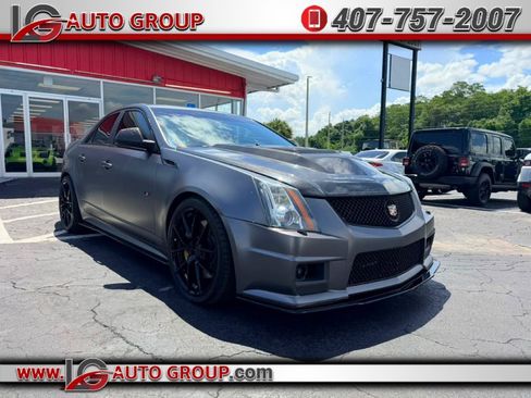 Used 2014 Cadillac CTS V w/ Wood Trim Package RWD image 1