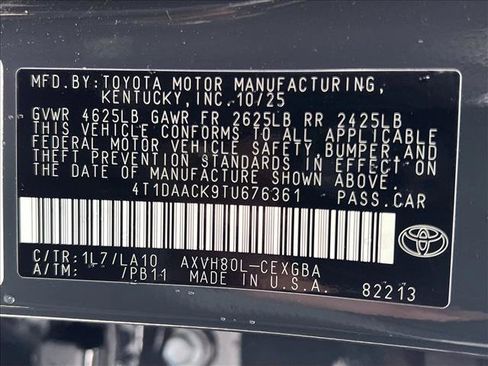 New 2026 Toyota Camry XLE image 20