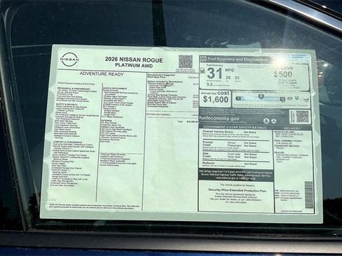 New 2026 Nissan Rogue Platinum w/ Platinum Premium Package image 12