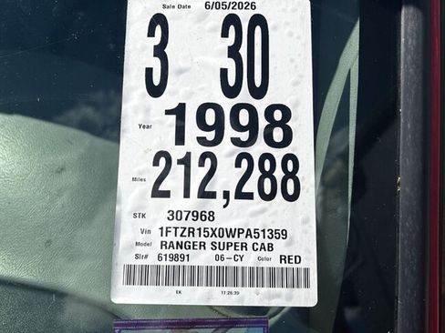 Used 1998 Ford Ranger XLT AWD/4WD image 28