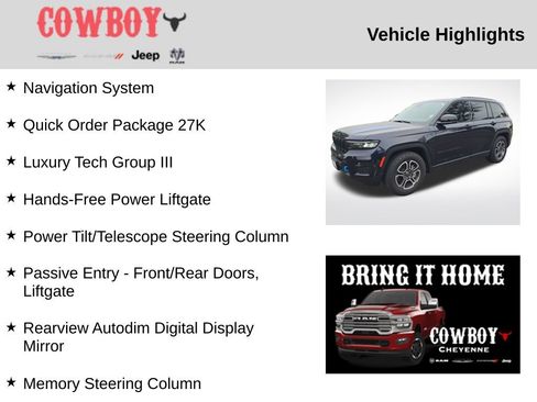 Used 2024 Jeep Grand Cherokee Trailhawk w/ Luxury Tech Group III AWD/4WD image 5