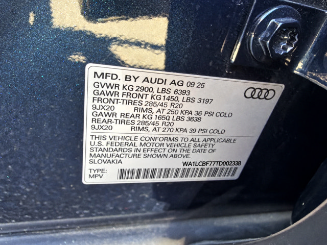 Used 2026 Audi Q7 2.0T Premium Plus AWD/4WD image 17