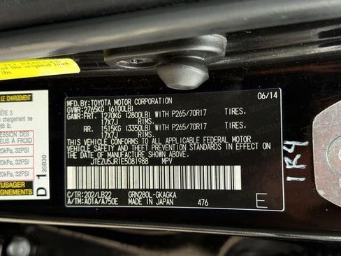 Used 2014 Toyota 4Runner SR5 Premium RWD image 34