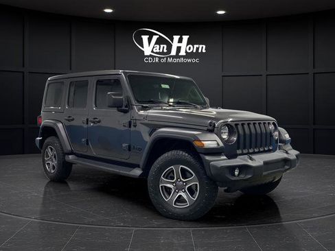 Used 2022 Jeep Wrangler Unlimited Sport w/ Sun And Sound Package AWD/4WD image 1