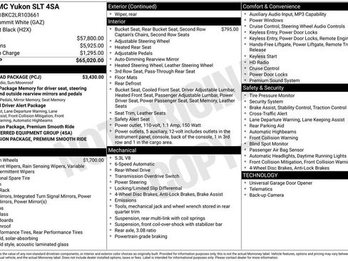 Used 2020 GMC Yukon SLT w/ Open Road Package RWD image 5