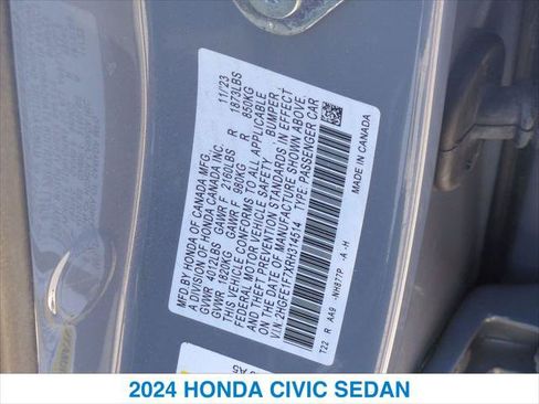 Certified 2024 Honda Civic EX image 26