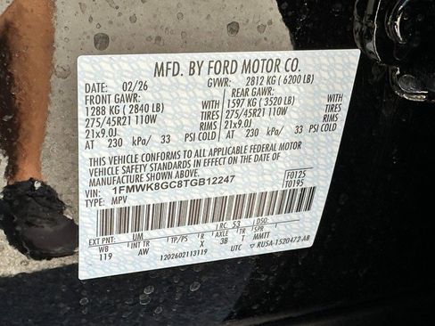 New 2026 Ford Explorer ST w/ Sun And Sound Package AWD/4WD image 17