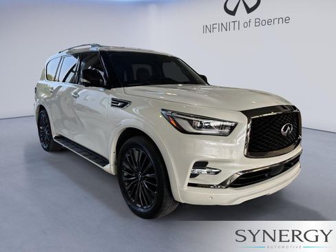Certified 2023 INFINITI QX80 Premium Select w/ All-Season Package RWD image 3