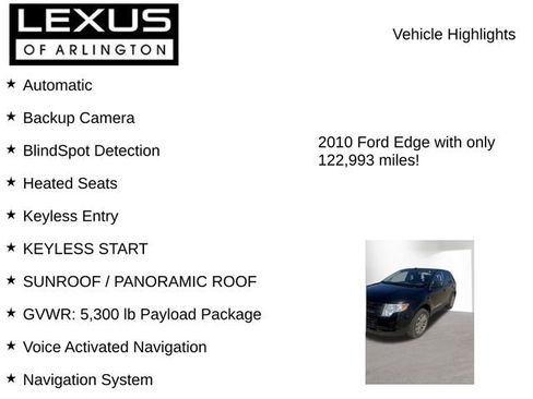 Used 2010 Ford Edge SEL FWD image 7