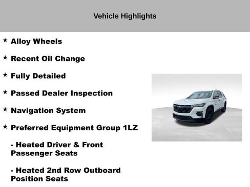 Used 2023 Chevrolet Traverse Premier w/ Redline Edition AWD/4WD image 9