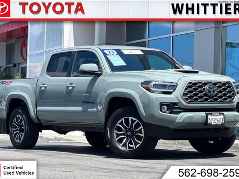 Used 2023 Toyota Tacoma TRD Sport w/ Black Out Package (TMS) AWD/4WD image 1