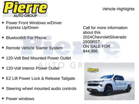 Used 2024 Chevrolet Silverado 1500 RST w/ True North Edition Plus AWD/4WD image 22