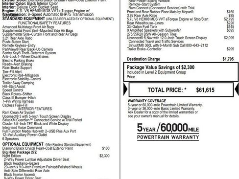 Used 2022 RAM 1500 Big Horn image 2