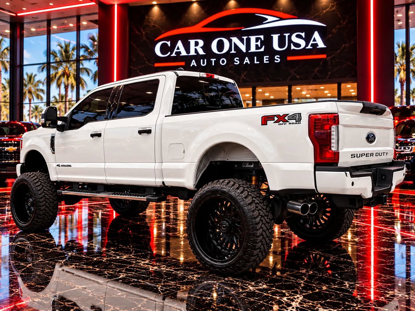 Used 2019 Ford F250 Lariat w/ Lariat Ultimate Package AWD/4WD image 4