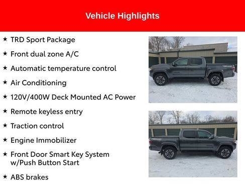Certified 2023 Toyota Tacoma TRD Sport image 5
