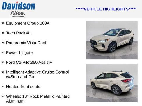 Certified 2023 Ford Escape ST-Line w/ Tech Pack #1 image 4