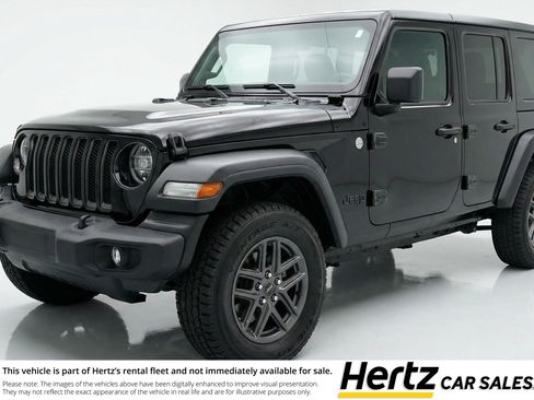 Used 2025 Jeep Wrangler Unlimited Sport AWD/4WD image 1