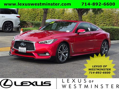Used 2021 INFINITI Q60 3.0t Luxe w/ Cargo Package RWD image 1