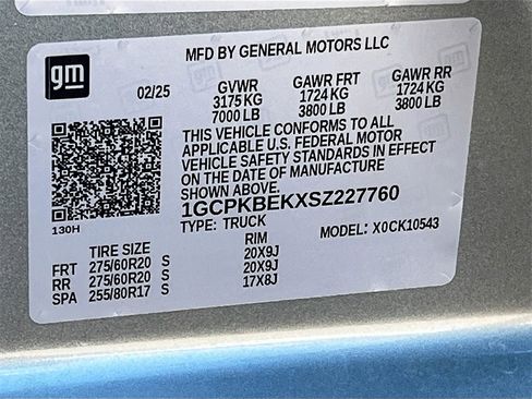 Used 2025 Chevrolet Silverado 1500 Custom w/ Turbomax Blackout Package image 27