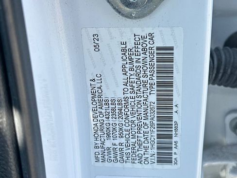 Certified 2023 Honda Accord LX image 31