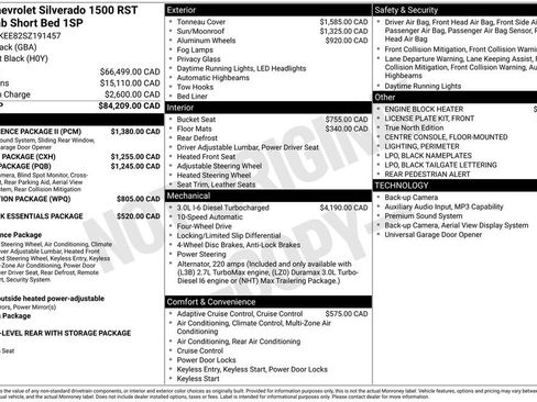 Used 2025 Chevrolet Silverado 1500 RST w/ Convenience Package II AWD/4WD image 81
