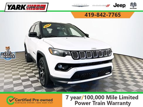 Certified 2024 Jeep Compass Limited AWD/4WD image 1