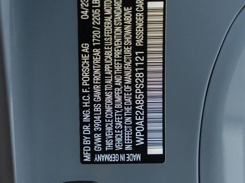 Used 2023 Porsche 718 Cayman GT4 RS w/ Weissach Package image 39