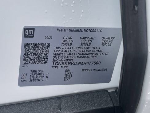 Certified 2021 Chevrolet Tahoe RST image 33