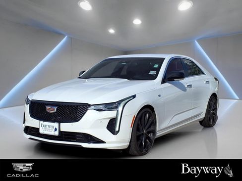 Certified 2023 Cadillac CT4 Premium Luxury w/ LPO, ONYX Package RWD image 1